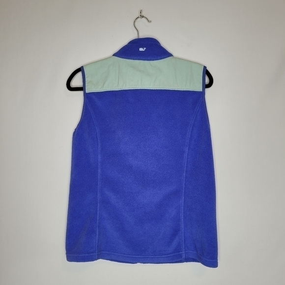 Blue Vinyard Vines Fleece Vest - Picture 9 of 14